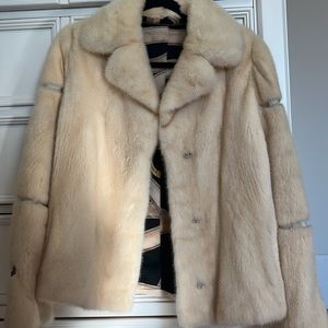 100% luxury High quality Real female mink coat